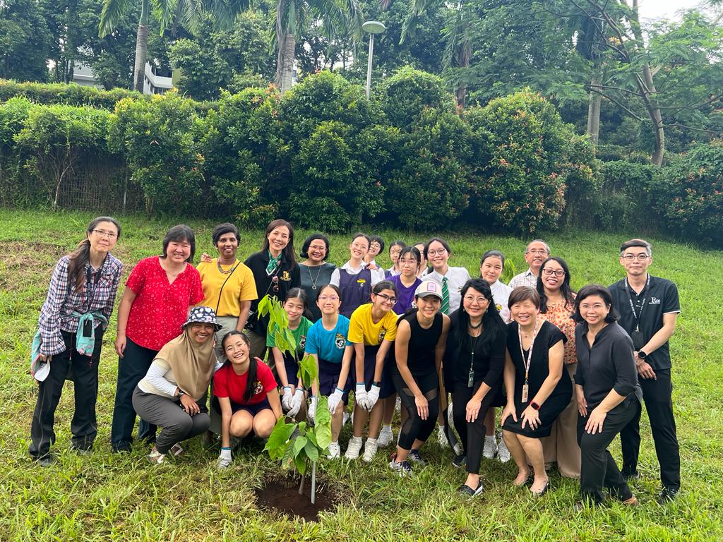 Planting of Cacao Trees @ RGS